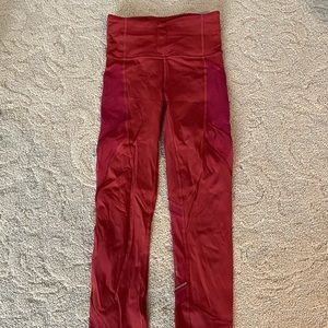 lululemon leggings w/ pockets
